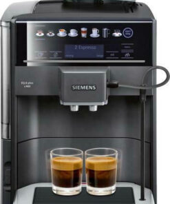 Siemens Eq.6 Plus S400 Αυτόματη Μηχανή Espresso 1500W Πίεσης 19bar με Μύλο Άλεσης Μαύρη