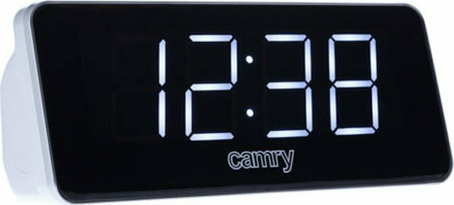Camry Alarm Clock Radio Επιτραπέζιο Ψηφιακό Ρολόι με Ξυπνητήρι & Ραδιόφωνο CR1156