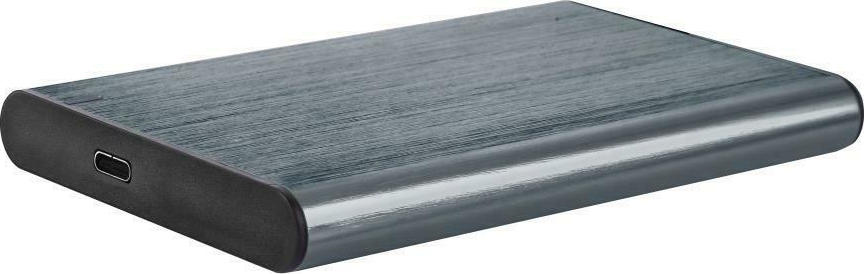 Gembird Θήκη για Σκληρό Δίσκο 2.5" SATA III με σύνδεση USB3.1 σε Γκρι χρώμα