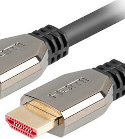 Alternative view of Lanberg HDMI 2.1 Cable HDMI male - HDMI male 1m (CA-HDMI-30CU-0010-BK)