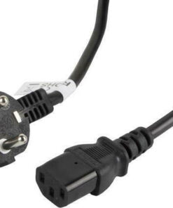 Lanberg IEC C13 - Schuko Cable 5m Μαύρο (CA-C13C-11CC-0050-BK)