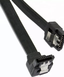 Lanberg 7-Pin SATA III - 7-Pin SATA III Cable 50cm Μαύρο (CA-SASA-13CU-0050-BK)