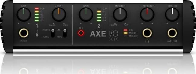 IK Multimedia Εξωτερική Επαγγελματική Κάρτα Ήχου AXE I/O Solo Συνδεσιμότητα USB - Image 3