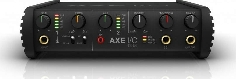 IK Multimedia Εξωτερική Επαγγελματική Κάρτα Ήχου AXE I/O Solo Συνδεσιμότητα USB