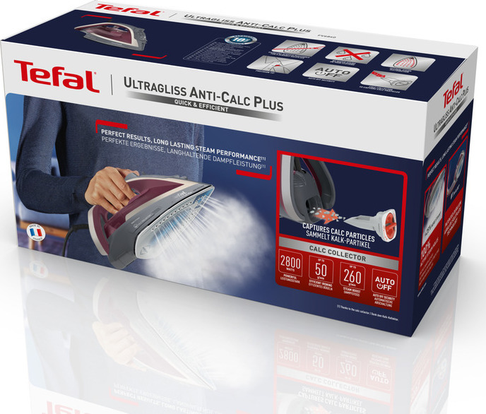 Tefal Ultragliss Anticalc Plus 2800W με Συνεχόμενη Παροχή Ατμού 50gr/min - Image 8