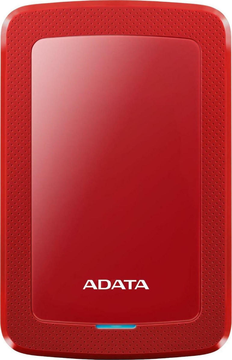 Adata HV300 USB 3.1 Εξωτερικός HDD 1TB 2.5" Κόκκινο