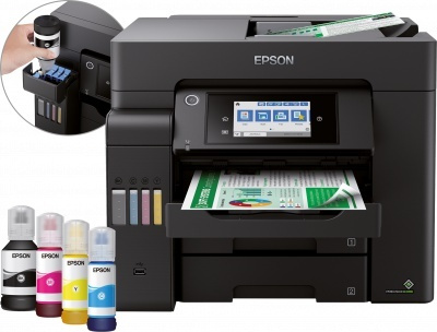 Epson EcoTank ET-5800 Έγχρωμο Πολυμηχάνημα Inkjet - Image 4
