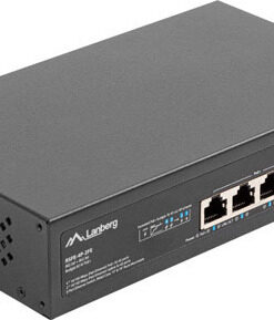 Alternative view of Lanberg RSFE-4P-2FE-60 Unmanaged L2 PoE+