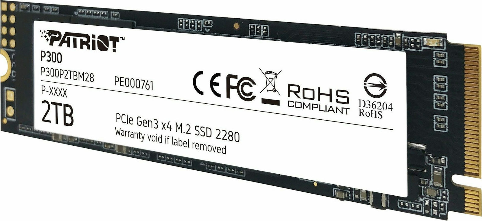 Patriot P300 SSD 2TB M.2 NVMe PCI Express 3.0 P300P2TBM28 - Image 5