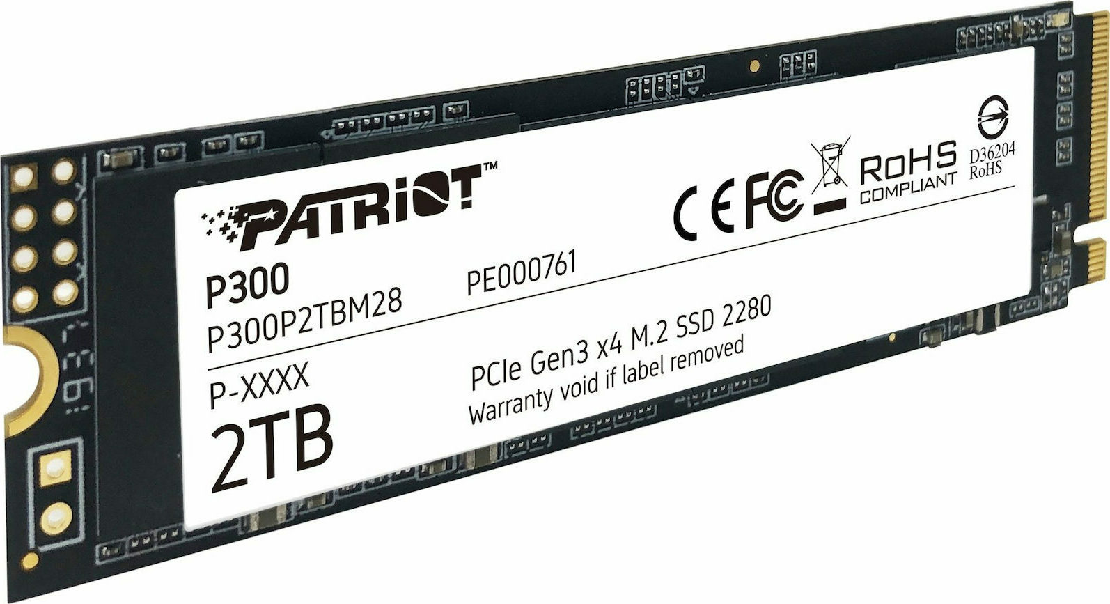 Patriot P300 SSD 2TB M.2 NVMe PCI Express 3.0 P300P2TBM28 - Image 4