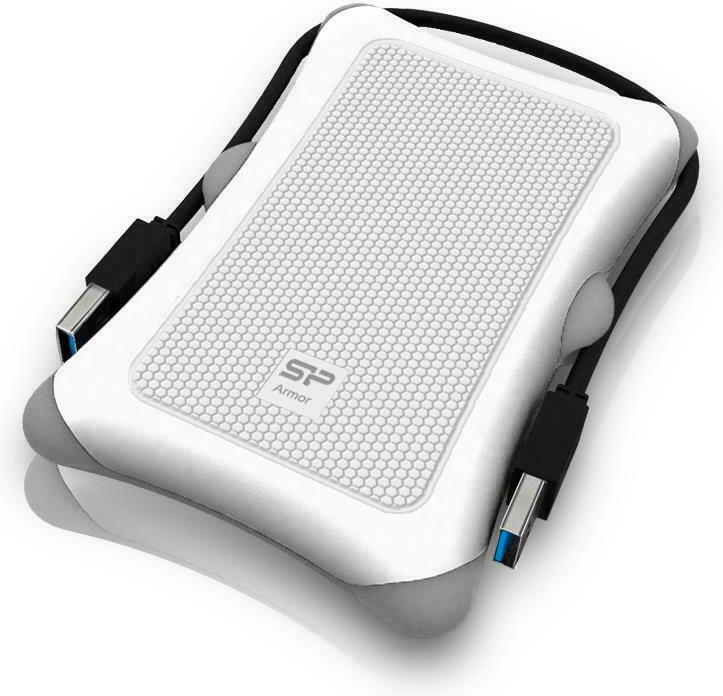 Silicon Power Armor A30 USB 3.0 Εξωτερικός HDD 2TB 2.5" Λευκό/Γκρι - Image 2