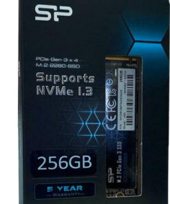 Alternative view of Silicon Power PCIe Gen3×4 P34A60 SSD 256GB M.2 NVMe PCI Express 3.0 SP256GBP34A60M28