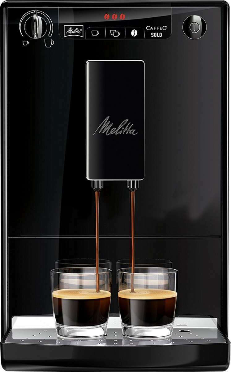 Melitta Caffeo Solo E 950 Αυτόματη Μηχανή Espresso 1400W Πίεσης 15bar με Μύλο Άλεσης Μαύρη - Image 2