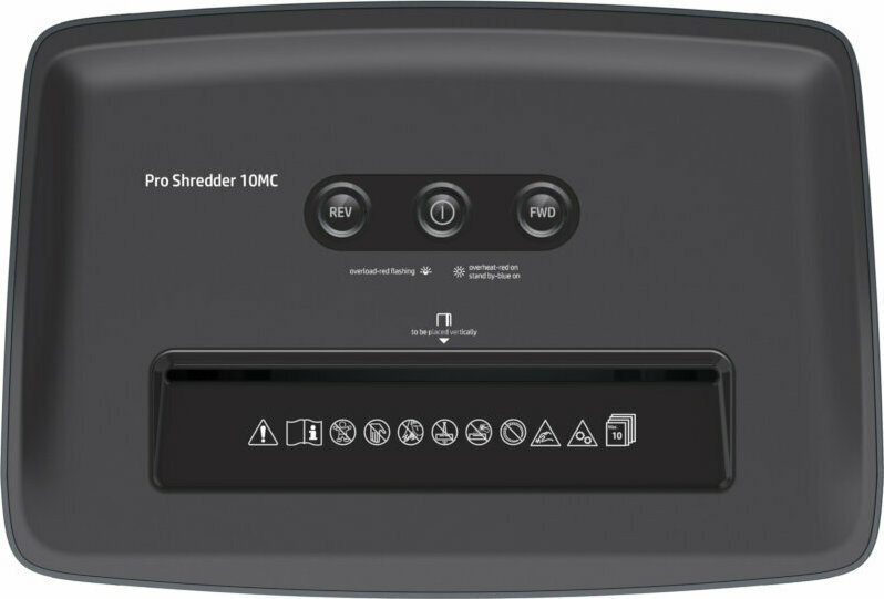 HP Καταστροφέας Εγγράφων ProShredder 10MC Micro Cut 10 Φύλλων με Κάδο 20lt - Image 5