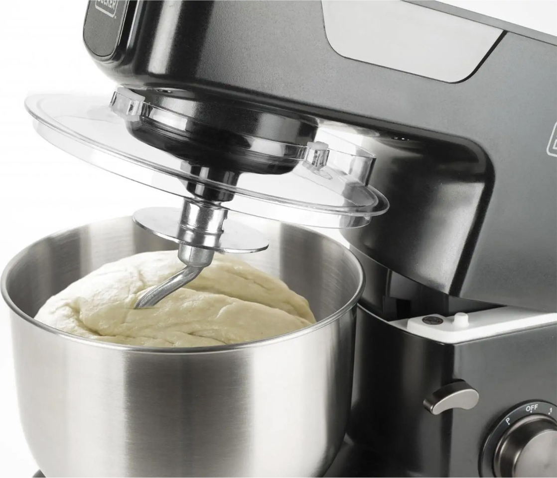 Black & Decker BXKM1000E Κουζινομηχανή 1000W με Ανοξείδωτο Κάδο 5.2lt - Image 4