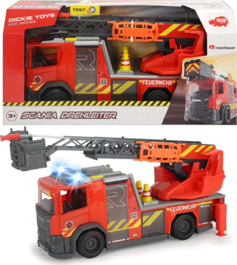Dickie Scania Turntable Ladder για 3+ Ετών - Image 4