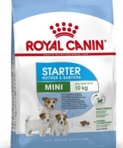 Royal Canin Starter Mother & Babydog Mini 1kg Ξηρά Τροφή για Κουτάβια Μικρόσωμων Φυλών με Καλαμπόκι, Πουλερικά και Ρύζι