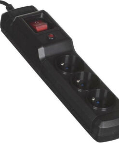 Active Jet COMBO-IEC-3G Πολύπριζο 3 Θέσεων με Διακόπτη και Καλώδιο 1.5m