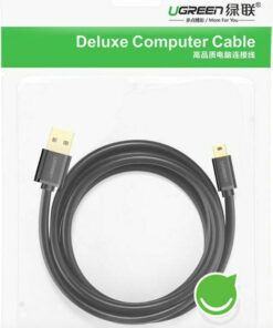 Alternative view of Ugreen USB 2.0 Cable USB-A male - mini USB-B male Μαύρο 1.5m 10385