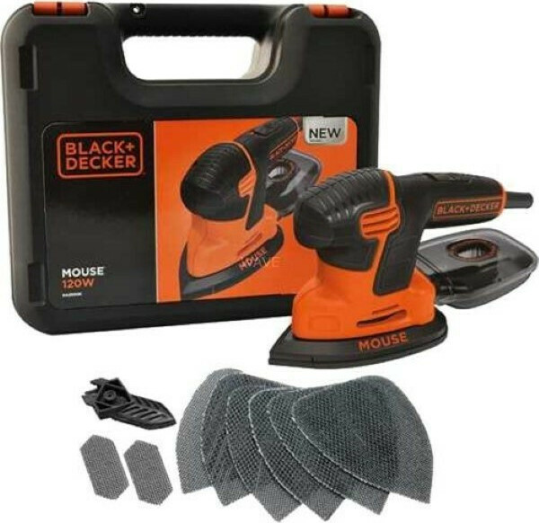 Black & Decker KA2500K-QS Τριβείο Δέλτα 120W
