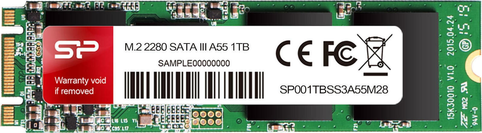 Silicon Power A55 SSD 128GB M.2 SATA III SP128GBSS3A55M28 - Image 6