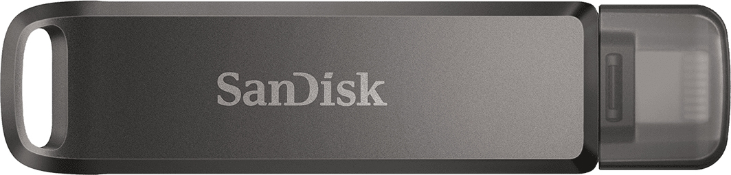 Sandisk iXpand Luxe 128GB USB 3.1 Stick με σύνδεση Lightning & USB-C Μαύρο - Image 3