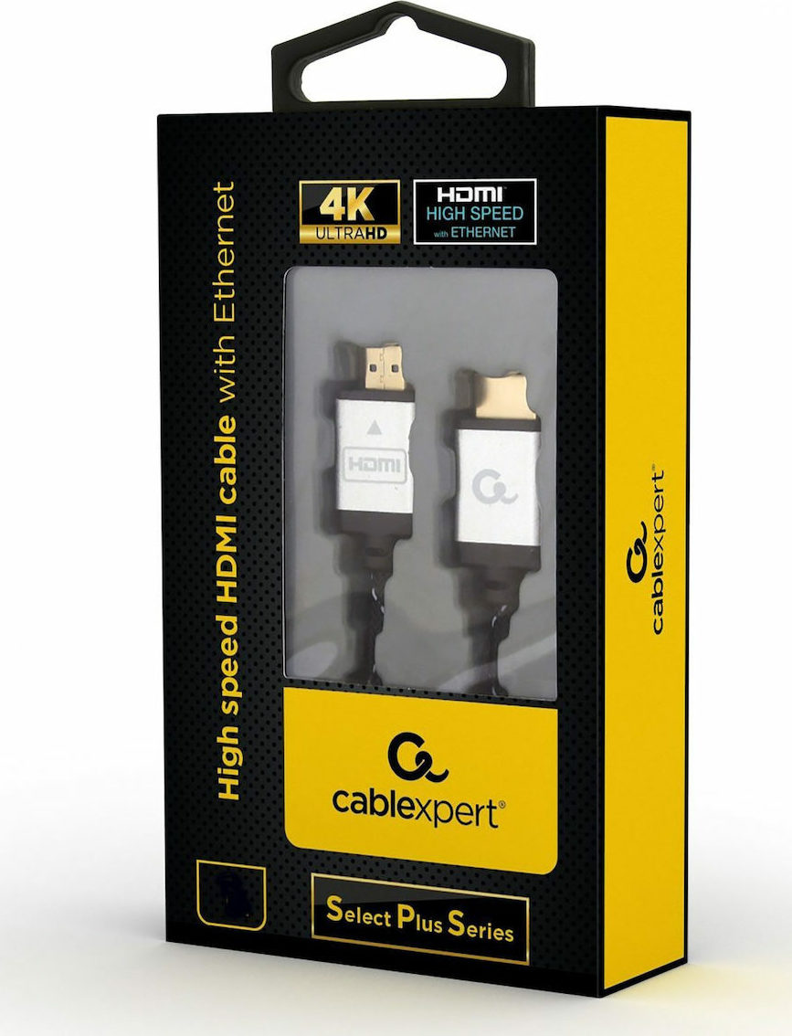 Cablexpert HDMI 1.4 Cable HDMI male - HDMI male 5m Μαύρο (CCB-HDMIL-5M) - Image 4