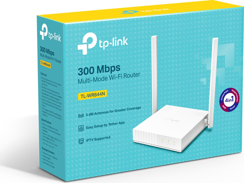 TP-LINK WR844N v1 Ασύρματο Router - Image 4