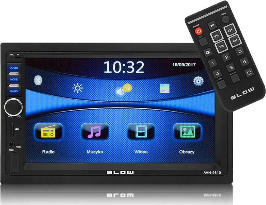 Blow Ηχοσύστημα 2 DIN με Bluetooth & USB