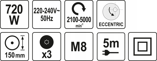 Yato Αλοιφαδόρος Ρεύματος 720W - Image 4