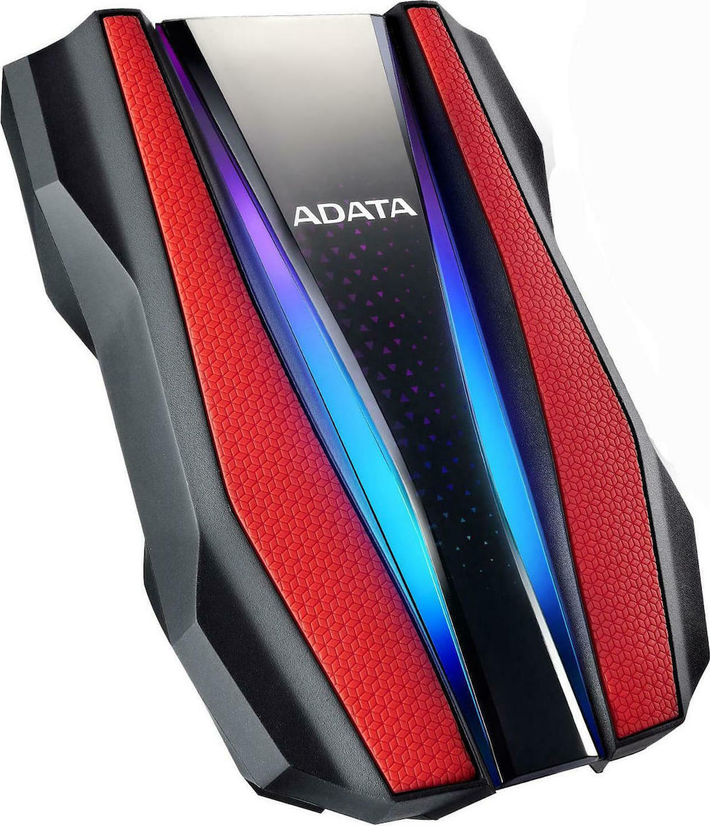 Adata HD770G USB 3.2 Εξωτερικός HDD 1TB 2.5" Κόκκινο