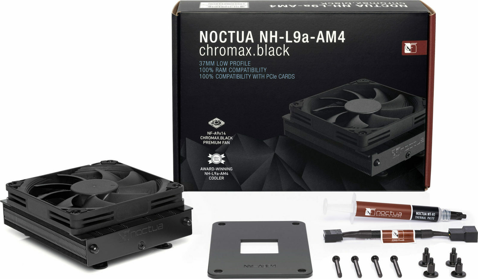 Noctua NH-L9a-AM4 chromax black Socket AM4 - Image 4