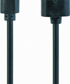 Alternative view of Cablexpert Regular USB to Lightning Cable Μαύρο 1m (CC-USB2-AMLM-1M)