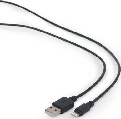 Cablexpert Regular USB to Lightning Cable Μαύρο 2m (CC-USB2-AMLM-2M) - Image 2