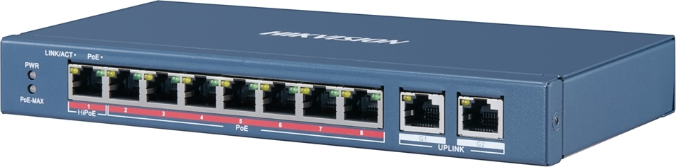 Hikvision DS-3E0310HP-E Unmanaged L2 PoE - Image 3