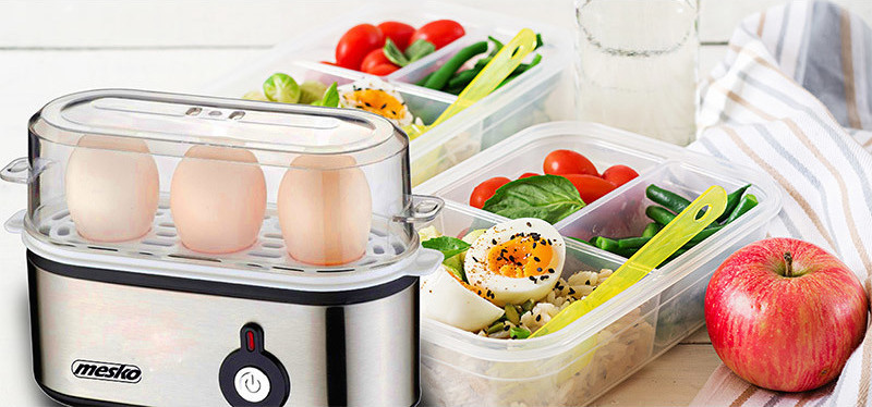 Mesko MS-4485 Βραστήρας Αυγών 3 Θέσεων 350W Ασημί - Image 7