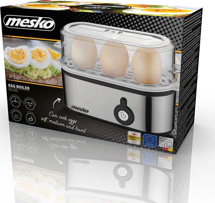 Mesko MS-4485 Βραστήρας Αυγών 3 Θέσεων 350W Ασημί - Image 9