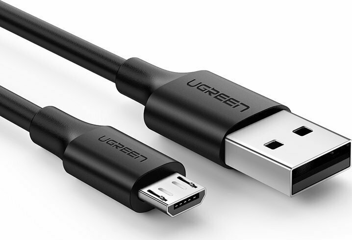 Ugreen US289 Regular USB 2.0 to micro USB Cable Μαύρο 1.5m (60137) - Image 2
