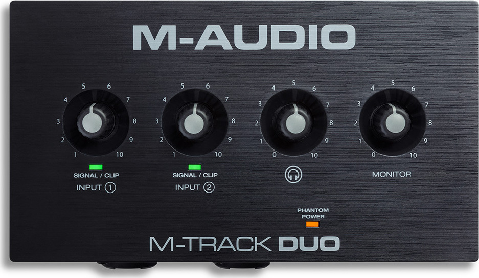 M-Audio Εξωτερική Επαγγελματική Κάρτα Ήχου M-Track Duo Συνδεσιμότητα USB - Image 3