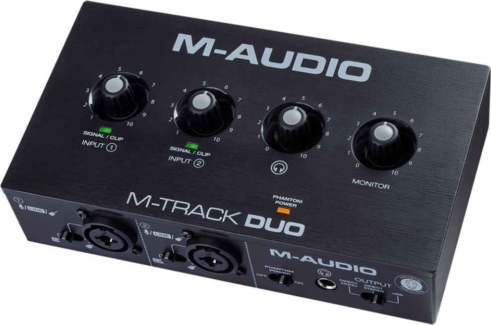 M-Audio Εξωτερική Επαγγελματική Κάρτα Ήχου M-Track Duo Συνδεσιμότητα USB - Image 7