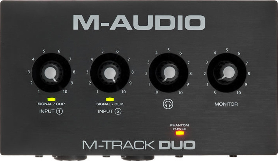 M-Audio Εξωτερική Επαγγελματική Κάρτα Ήχου M-Track Duo Συνδεσιμότητα USB - Image 4