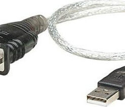 Manhattan Καλώδιο USB-A σε RS232 9-pin male 0.45m