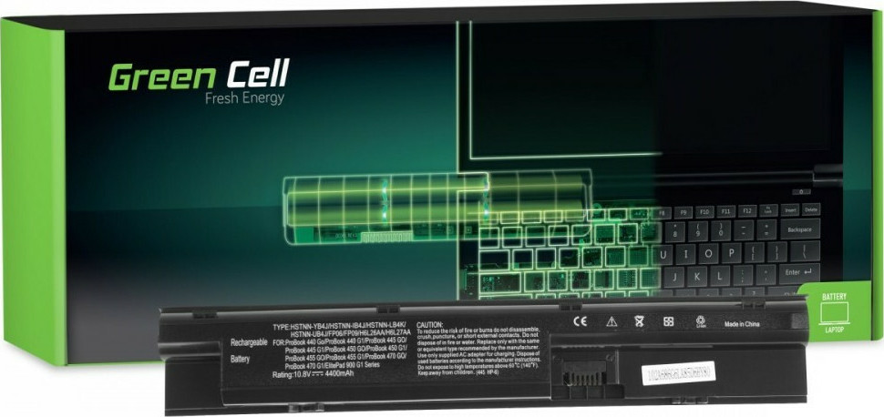 Green Cell Συμβατή Μπαταρία για HP ProBook 440/445/450/470 με 4400mAh - Image 4
