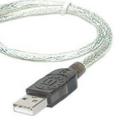 Alternative view of Manhattan Καλώδιο USB-A σε RS232 9-pin male 0.45m