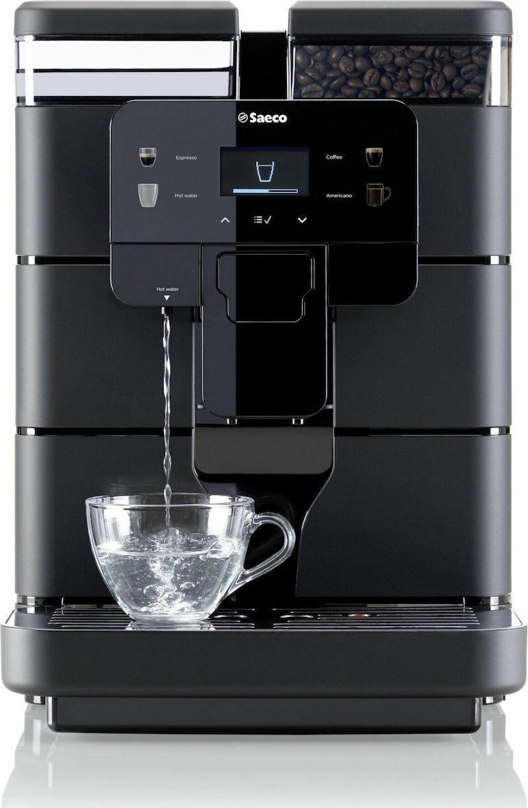 Saeco Royal Αυτόματη με Μύλο Άλεσης Μαύρη - Image 4