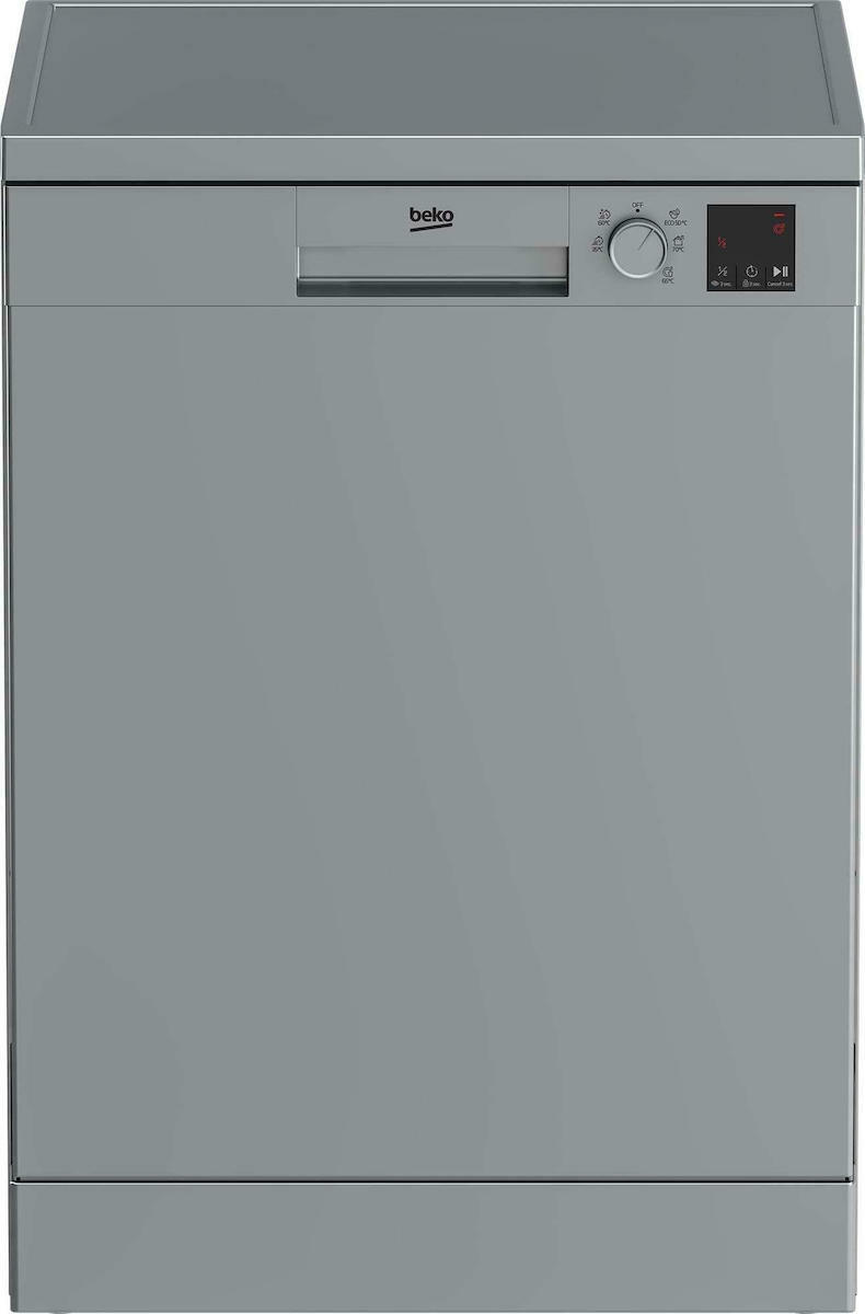 Beko Ελεύθερο Πλυντήριο Πιάτων για 13 Σερβίτσια Π59.8xY85εκ. Inox DVN05320S