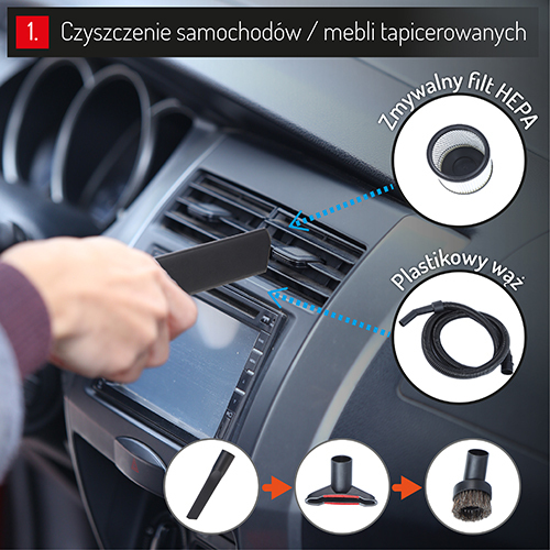 Camry CR 7045 Υγρών / Στερεών 3400W 25lt - Image 19