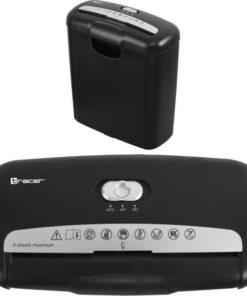 Alternative view of Tracer Καταστροφέας Εγγράφων Razor 2 Strip Cut 6 Φύλλων με Κάδο 10lt