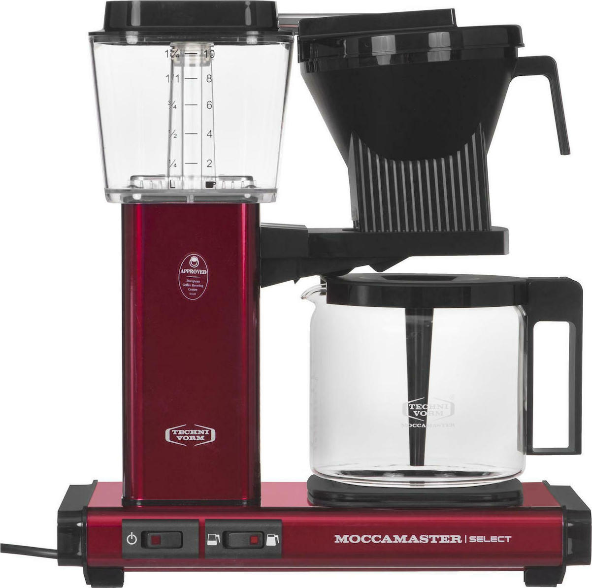 Moccamaster KBG 741 Select Καφετιέρα Φίλτρου 1520W Red