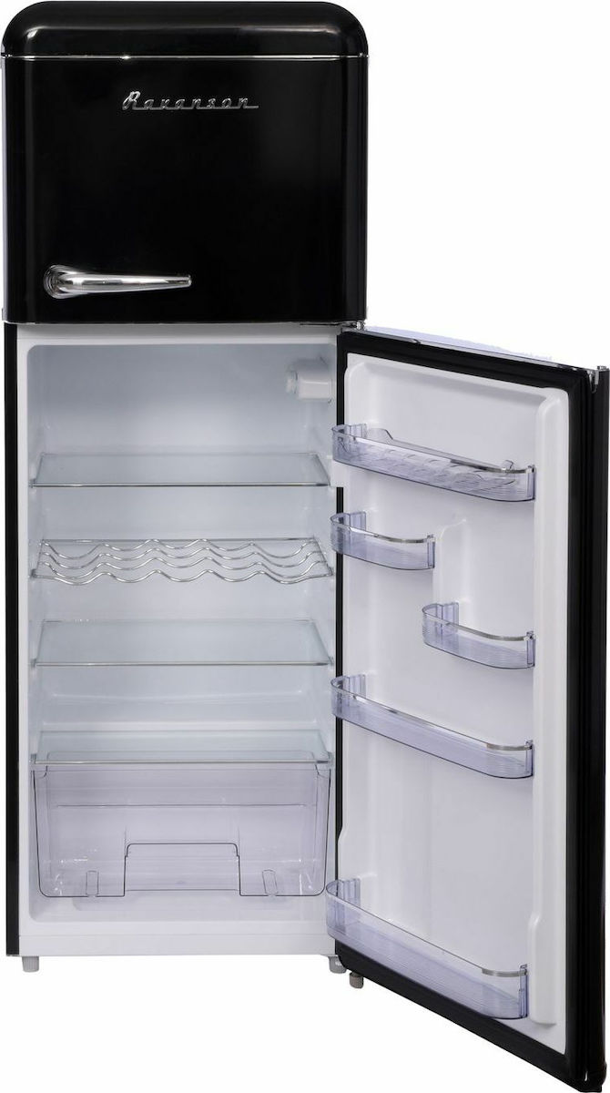Ravanson Ψυγείο Δίπορτο 208lt Υ147xΠ54.5xΒ58.5εκ. Μαύρο LKK-210RB - Image 2